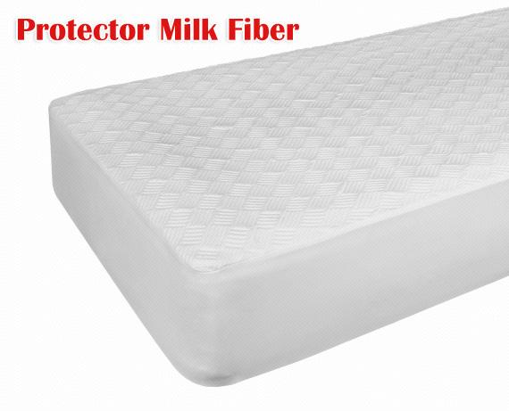Foto Protector de colchón Milk Fiber de Pikolin Home - 150 cm