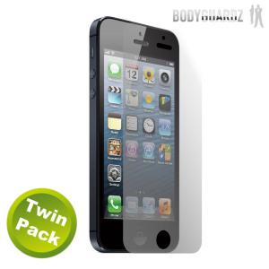 Foto Protector de pantalla iPhone 5 BodyGuardz anti-reflejos - Pack Doble