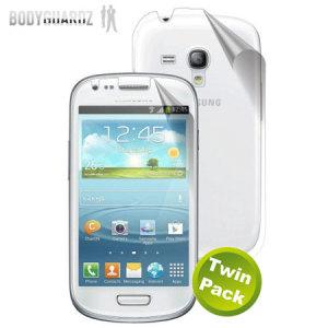 Foto Protector de pantalla Samsung Galaxy S3 Mini BodyGuardz - protector total - Pack Doble
