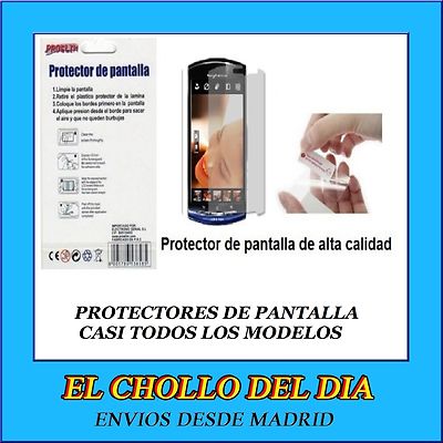 Foto Protector De Pantalla.modelos:iphone,blackberry,nokia,htc,sony Ericsson,samsung.