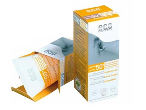 Foto Protector Solar F50 UVB/UVA Eco Cosmetics 75 ml