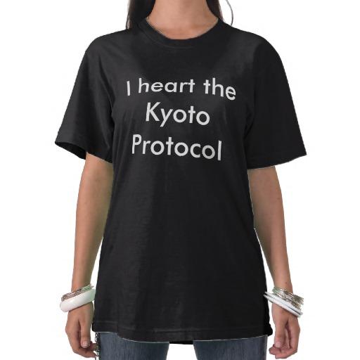Foto Protocolo de Kyoto Camisetas