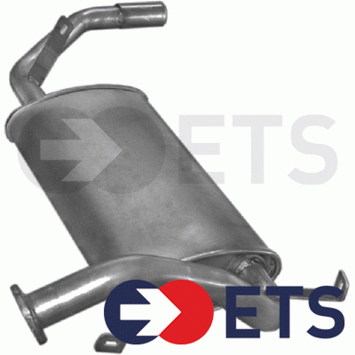 Foto Proton Persona Compact 1.5 Mpi 1993- Silencioso Trasero