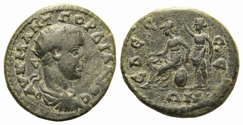 Foto ProvinzialprÄGungen Edessa Gordianus Ii 238-244 Bronze