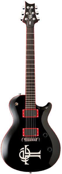 Foto Prs Se Nick Catanese Guitarra Electrica Black With Evil Twin Graphic