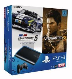 Foto Ps3 500gb+gt5 Ac+uncharted 3 Goty