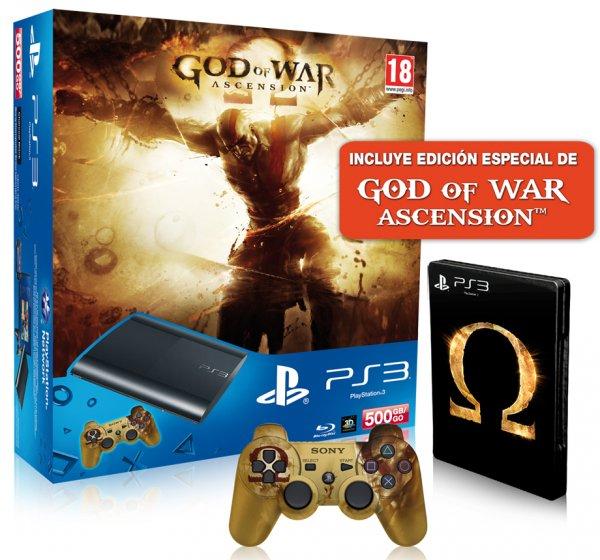Foto Ps3 Consola 500gb + God Of War Ascension - PS3