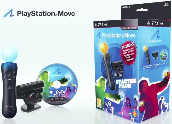 Foto PS3 Playstation Move Starter Pack (move+camara)