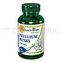Foto Psyllium Husks 500 mg 200 capsulas