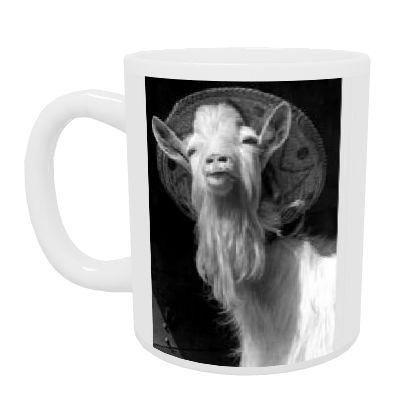 Foto Puck - a Northamptonshire Billy-goat - finds.. - Mug (11oz Ceramic)