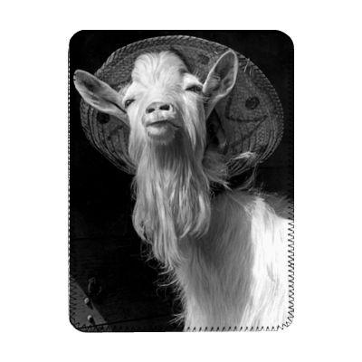 Foto Puck - a Northamptonshire Billy-goat - iPad Cover (Protective Sle ...