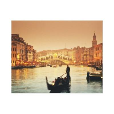 Foto Puente de Rialto, Venecia - Italia Lona Envuelta Para Galerías