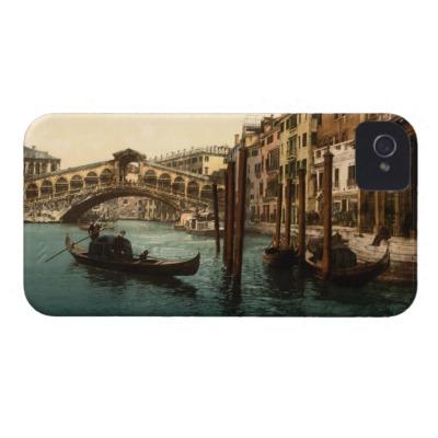 Foto Puente I, Venecia, Italia de Rialto Iphone 4 Case-mate Cárcasas