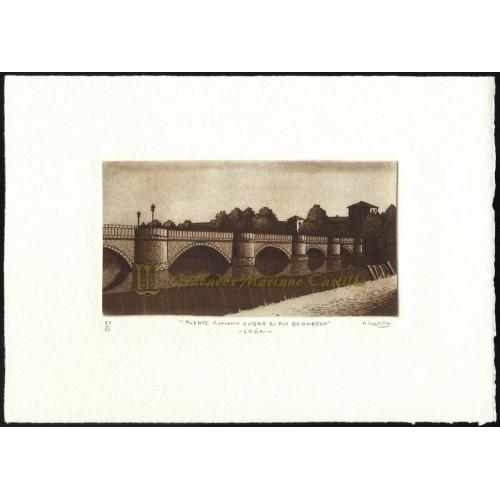 Foto Puente romano sobre el rio Bernesga