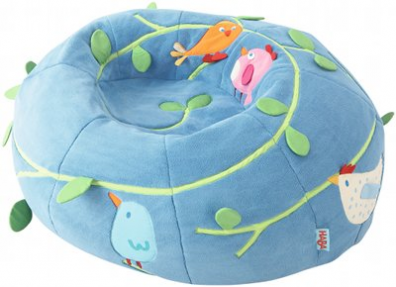 Foto Puff infantil Pajaritos de Haba