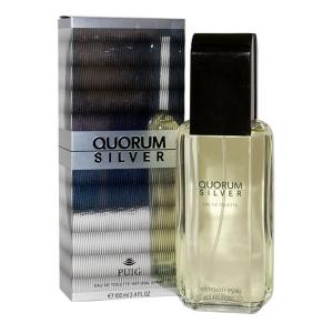 Foto Puig quorum silver eau de toilette spray 100ml