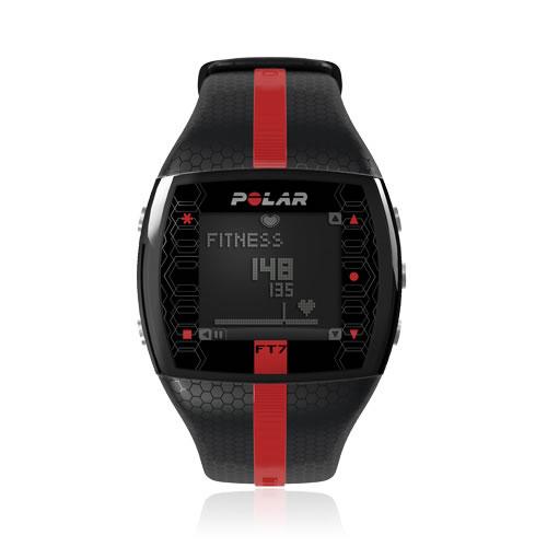Foto Pulsómetro POLAR FT7M Negro/Rojo