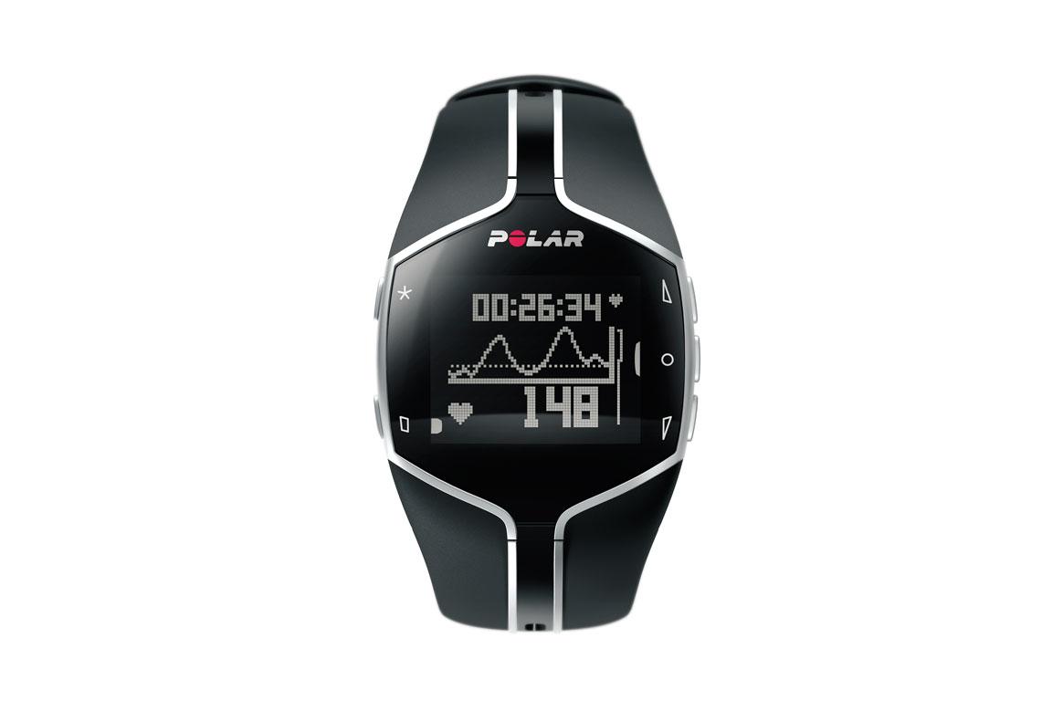 Foto Pulsómetro Polar FT80 blanco/negro
