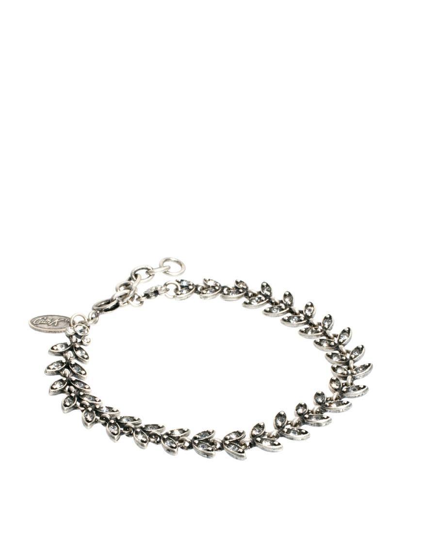 Foto Pulsera con colgantes de cristal de Cath Kidston Plateado antiguo