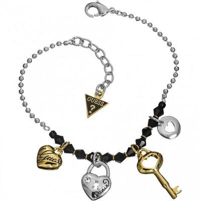 Foto Pulsera Guess Multi Charms Silver & Gold Plated Ubb81169