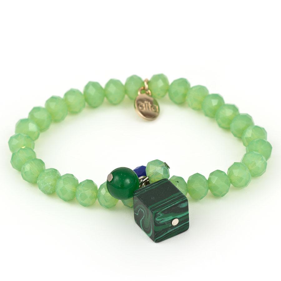 Foto Pulsera piedras y abalorios
