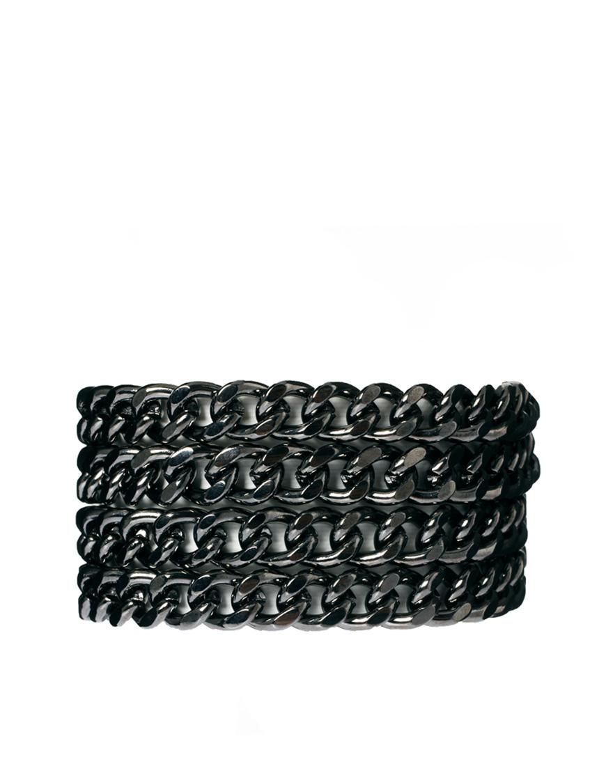 Foto Pulsera Rik de Just Acces Gris metálico