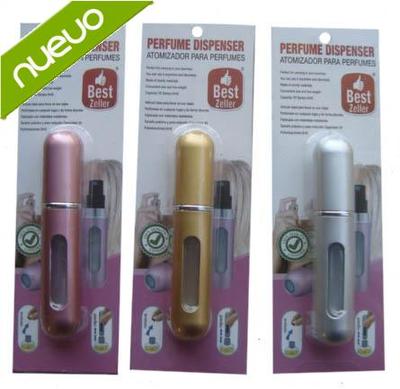 Foto Pulverizador De Perfumes Best Zeller Dorado (3 Unidades) Factura Inc.