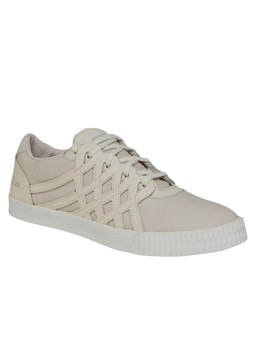 Foto Puma By Alexander Mcqueen Womens Khomus Lace Up - Marshmallow