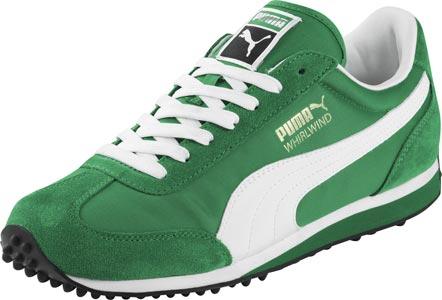 Foto Puma Whirlwind Classic calzado verde blanco 44,0 EU 9,5 UK
