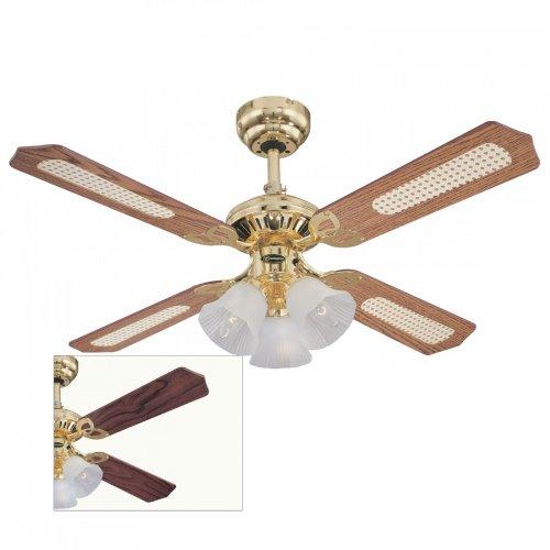 Foto Purline Ventilador de techo madera PRINCESS