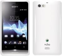 Foto Puro Funda Transparente Sony Xperia Miro