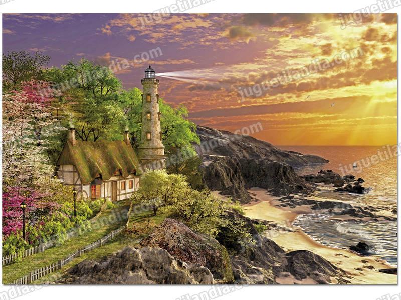 Foto Puzzle 1500 faro de piedra