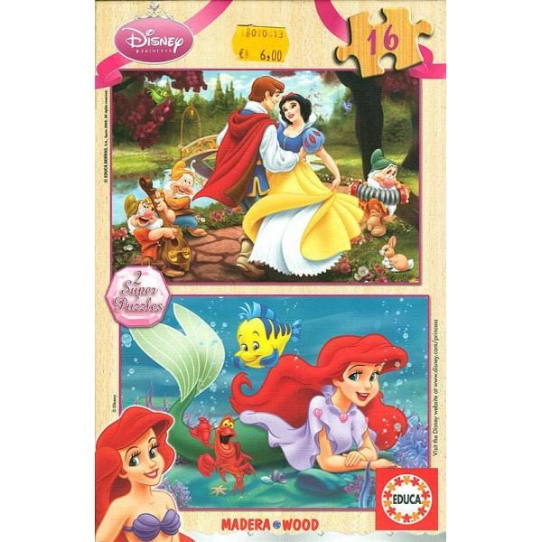 Foto Puzzle 2x16 Blancanieves+Sirenita