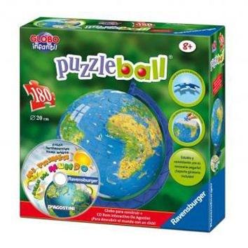 Foto Puzzle 3d mapamundi más cd 180p de ravensburger