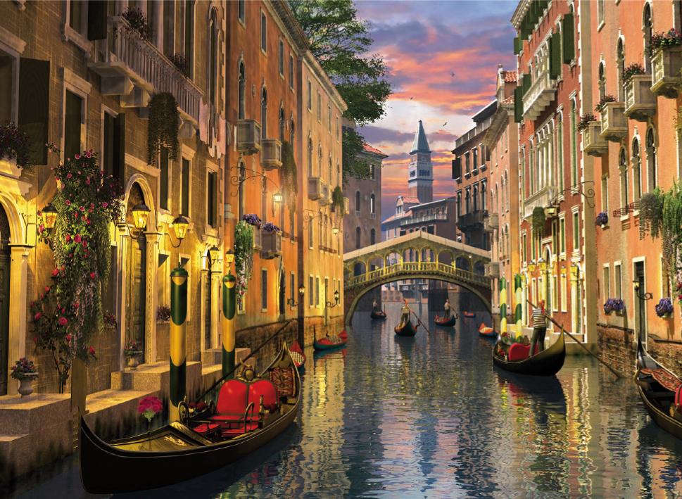 Foto Puzzle Clementoni De 1000 Piezas Venecia
