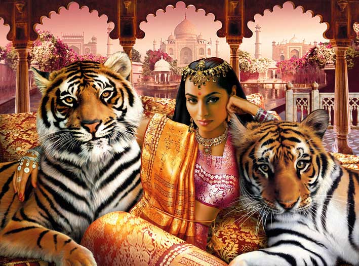 Foto Puzzle Clementoni De 1500 Piezas Princesa India