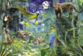 Foto Puzzle Clementoni De 4000 Piezas Bosque Azteca