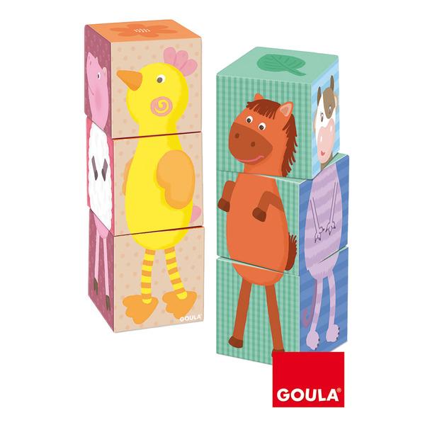 Foto Puzzle cubos Match and Mix Diset