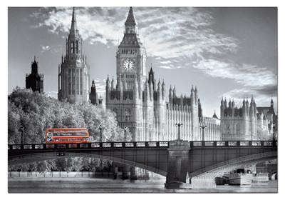Foto Puzzle De 1000 Piezas Autobus Londinense De Puzzles Educa Borras 8-15180