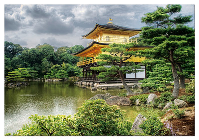 Foto Puzzle De 2000 Piezas Templo Del Pabell�n Dorado, Kioto  Puzzles Educa  8-15182