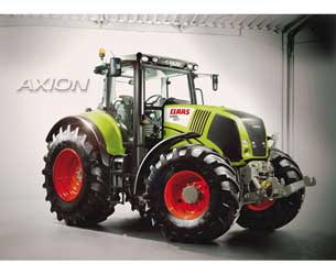 Foto puzzle de 300 piezas tractor claas axion 850