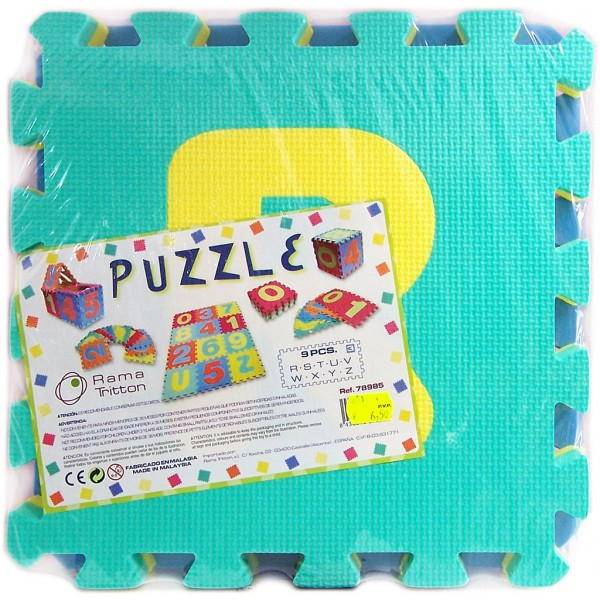 Foto Puzzle goma eva 9 piezas R-Z