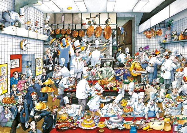 Foto Puzzle Heye De 1500 Piezas Buen Apetito