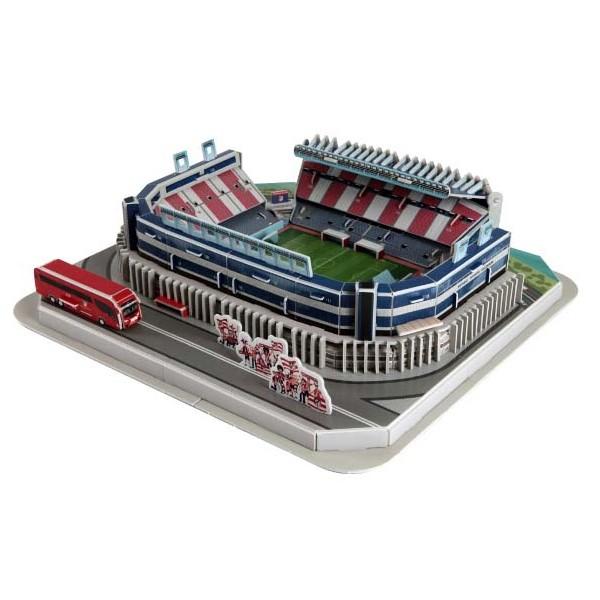 Foto Puzzle Nanostad 3d 158 Piezas Estadio Vicente Calderón, Atlético De Madrid