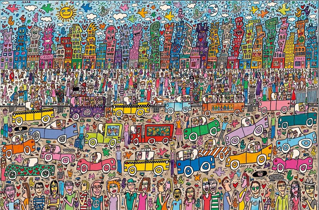 Foto Puzzle Ravensburger De 5000 Piezas Nada Es Tan Bonita Como Una Ciudad De Rizzi