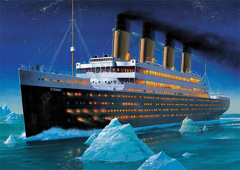 Foto Puzzle Trefl De 1000 Piezas Titanic