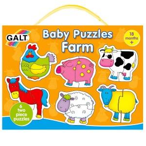 Foto Puzzles infantiles de 2 piezas animales de granja andreu toys
