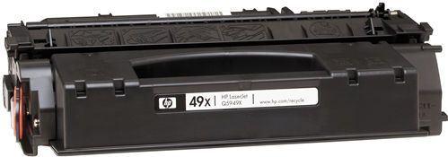 Foto Q5949xd cartucho de impresión en negro de paquete doble hp laserjet q5949x con tecnología smart