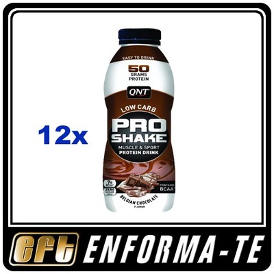 Foto Qnt Pro Shake (bebida Proteíca) 50g De Proteína, 500ml Chocolate (5,60€/l)