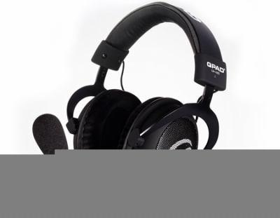 Foto QPAD 3303 - qh-85 pro gaming headset with open ear cups design, bla...